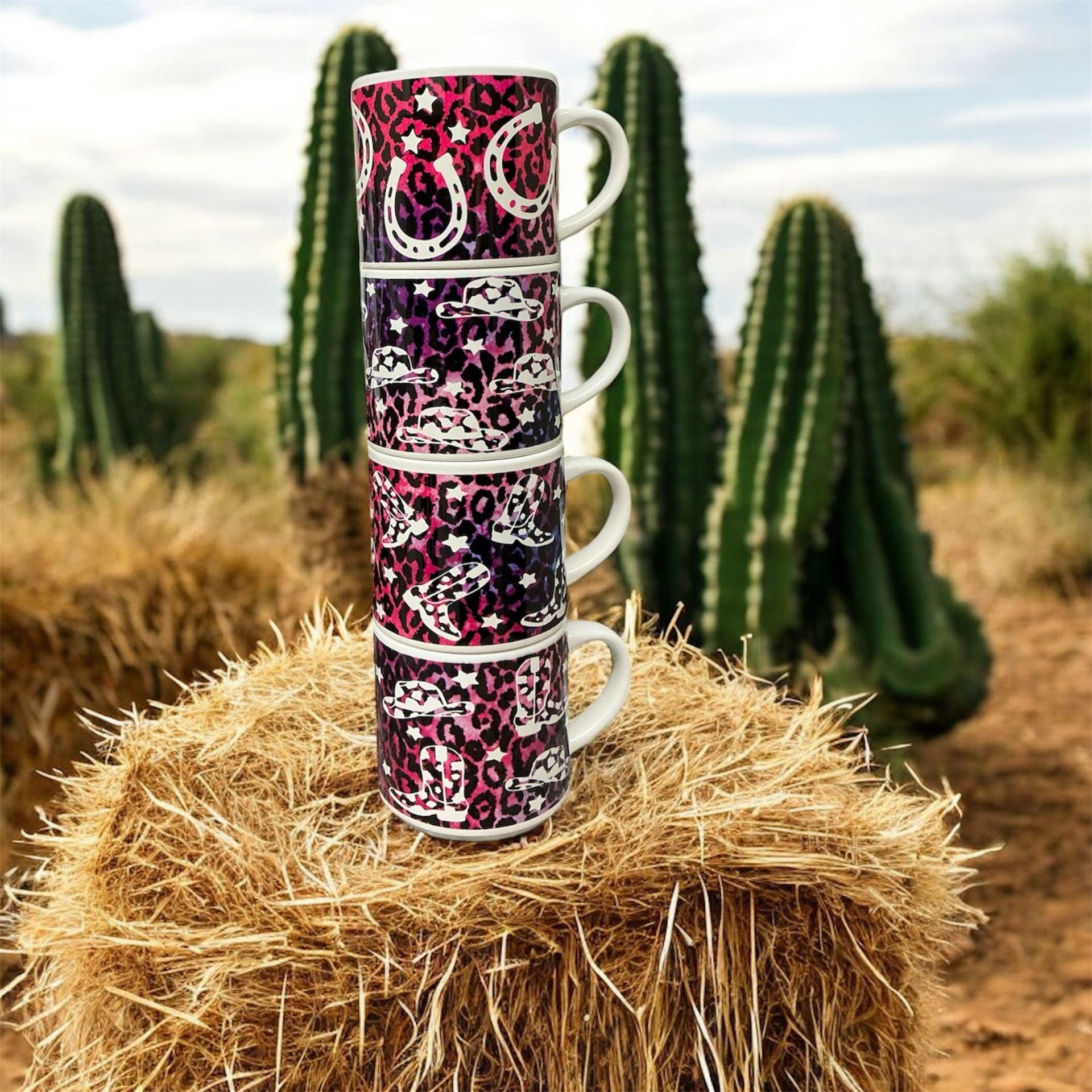 Cowgirl Mug Set