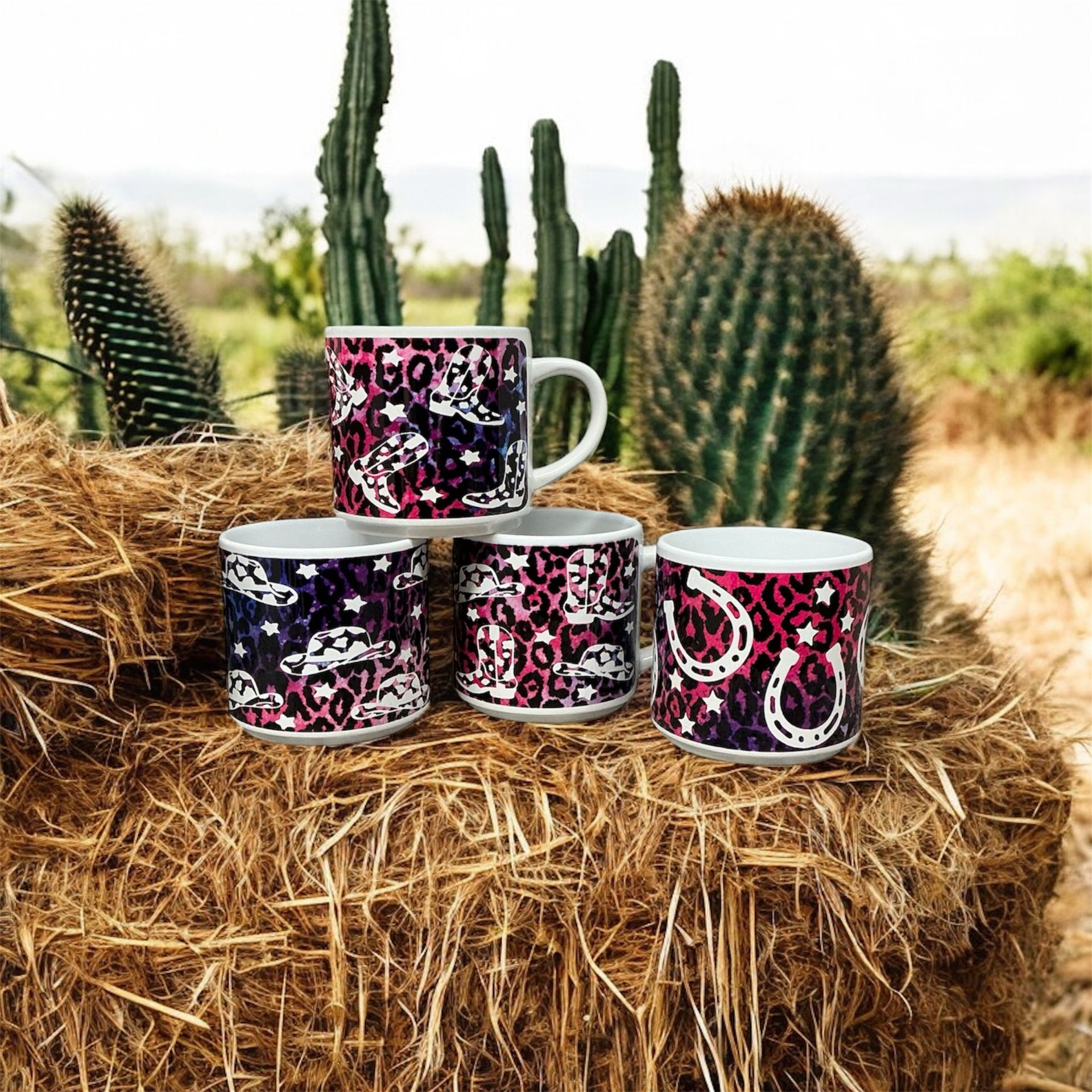 Cowgirl Mug Set