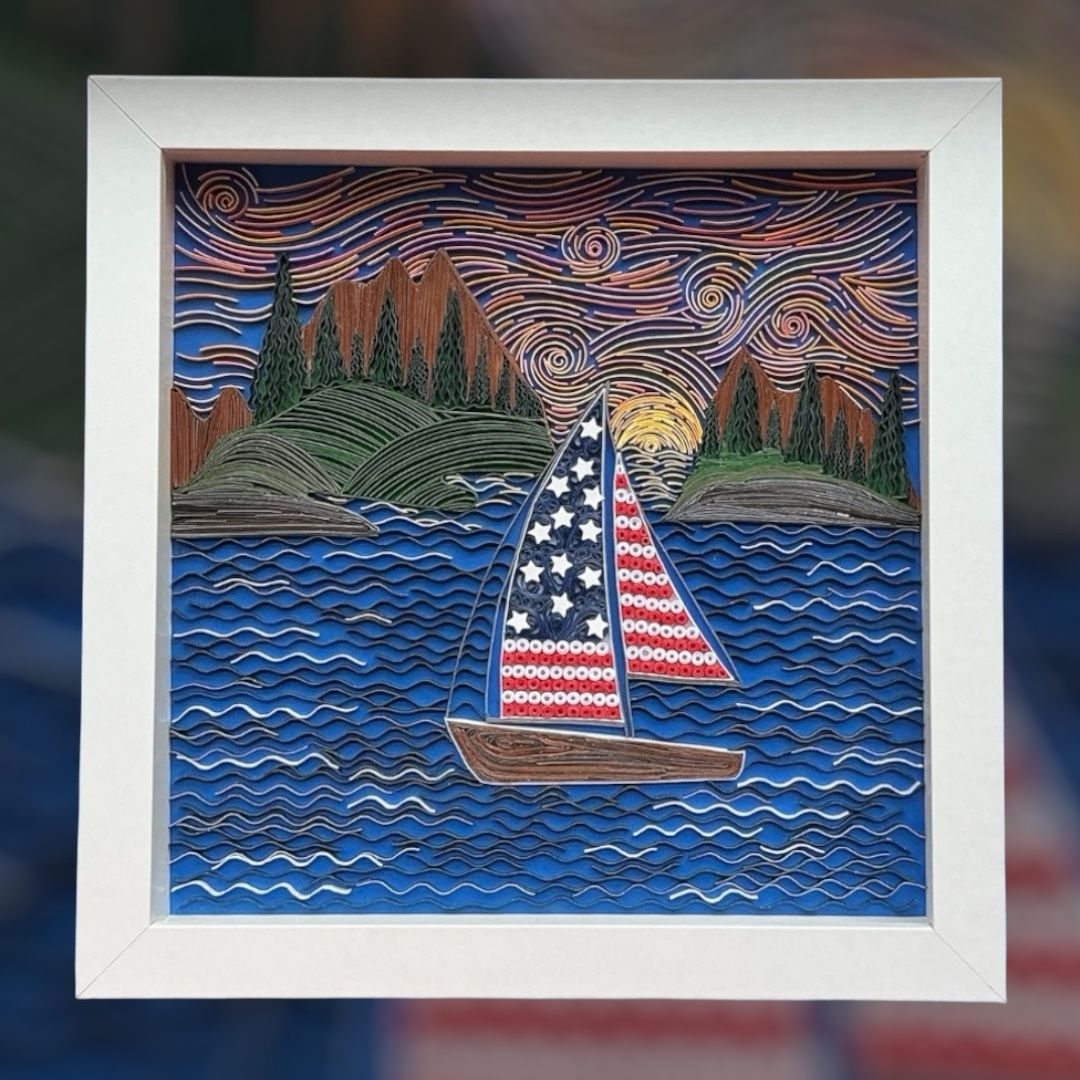 July 4th Sailboat