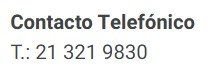 Contacto Telefónico para marcações directas Contacto Telefónico para marcações directas