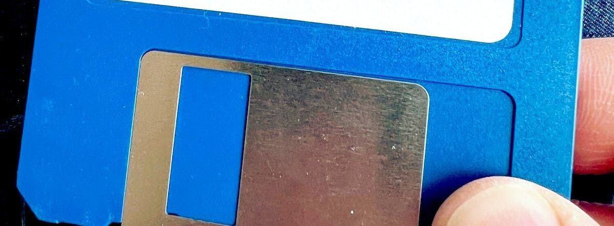a floppy disk to symbolize using paper forms instead of digital forms. - Empower HOA Web and Software Solutions