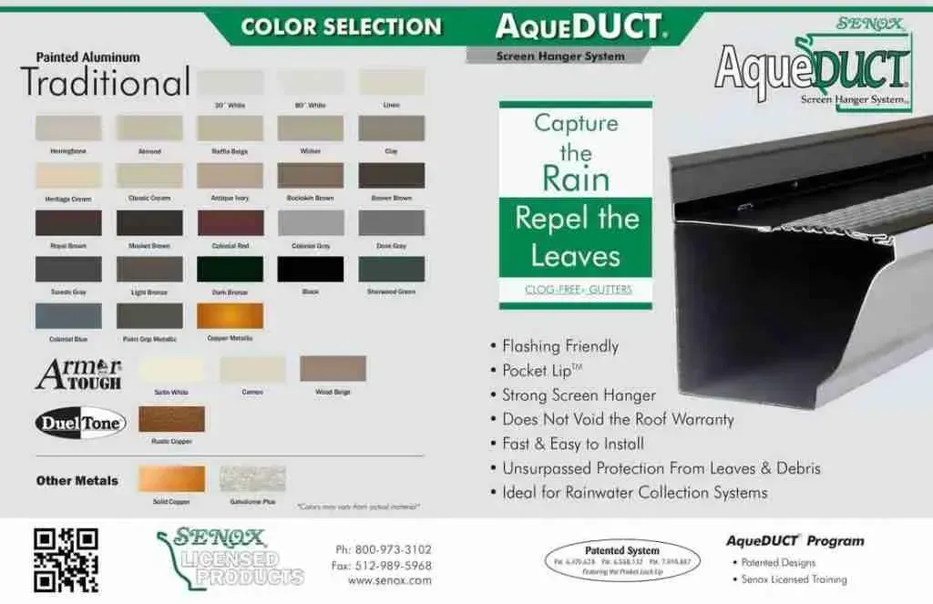 An advertisement for a product called aquaduct