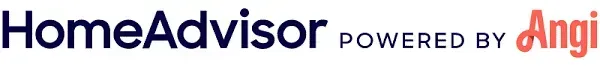 A logo for home advisor powered by digital
