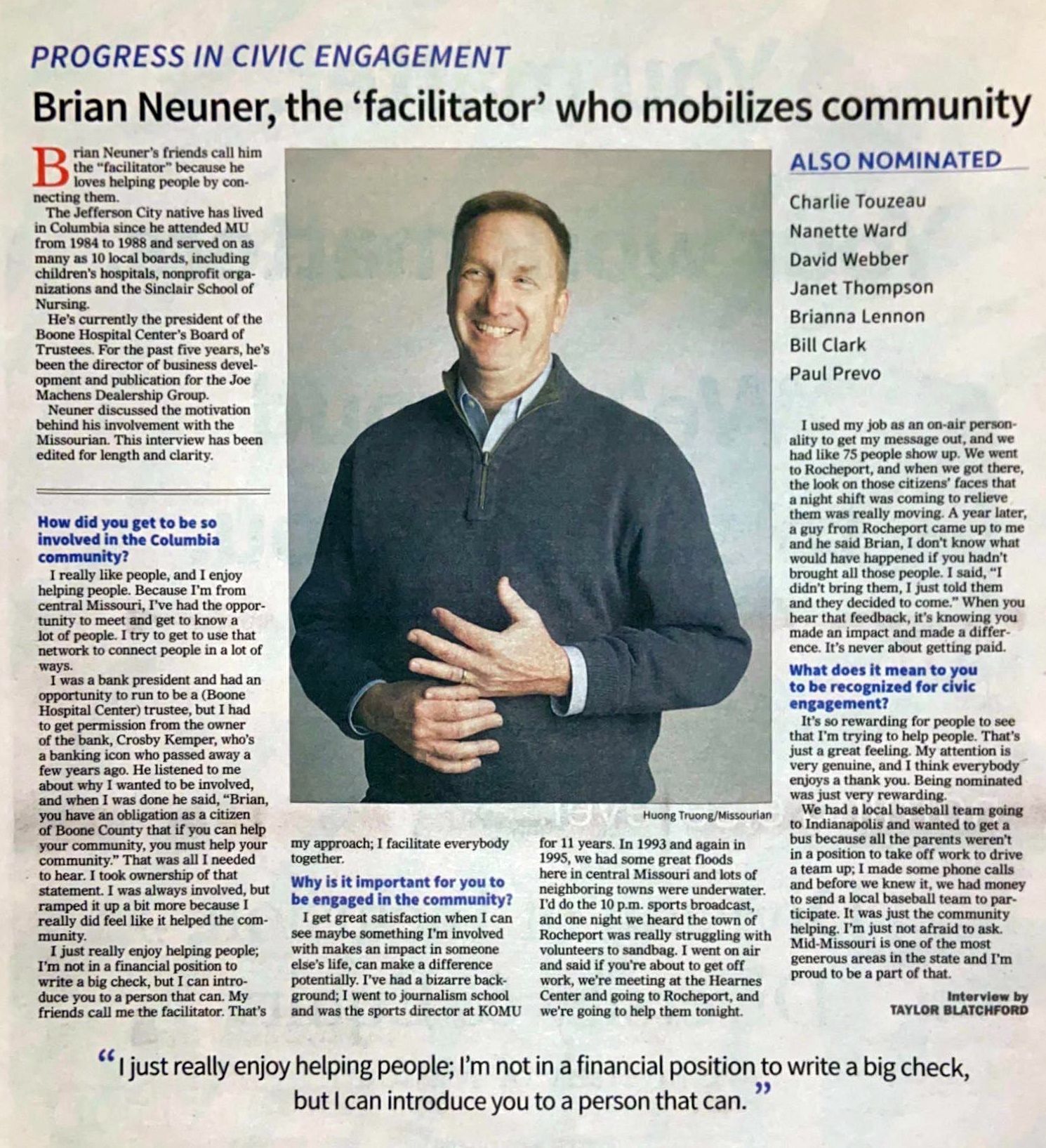 Brian Neuner of Mental Health Huddle Brings Mental Health Advocacy to Businesses & Organizations.