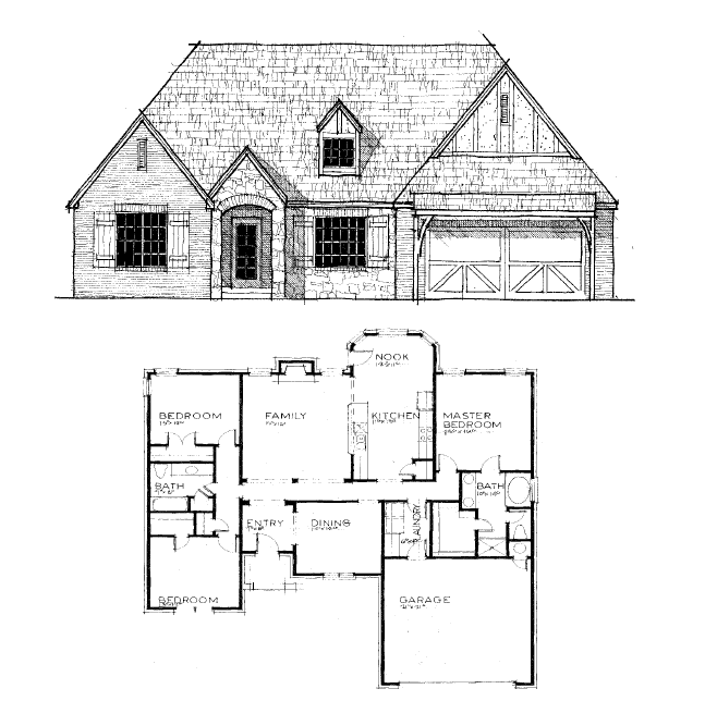 The Fairview - floor plan