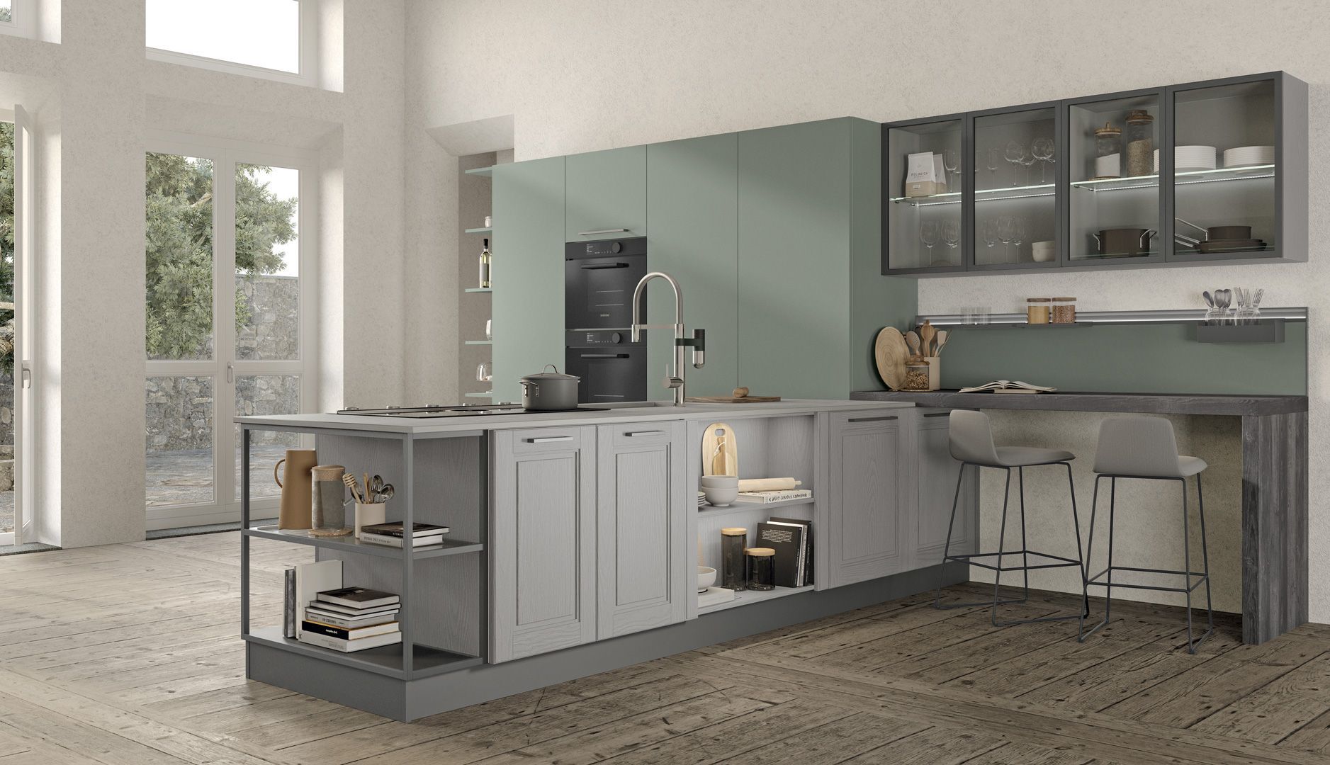 Agnese Style cucina classica contemporanea LUBE