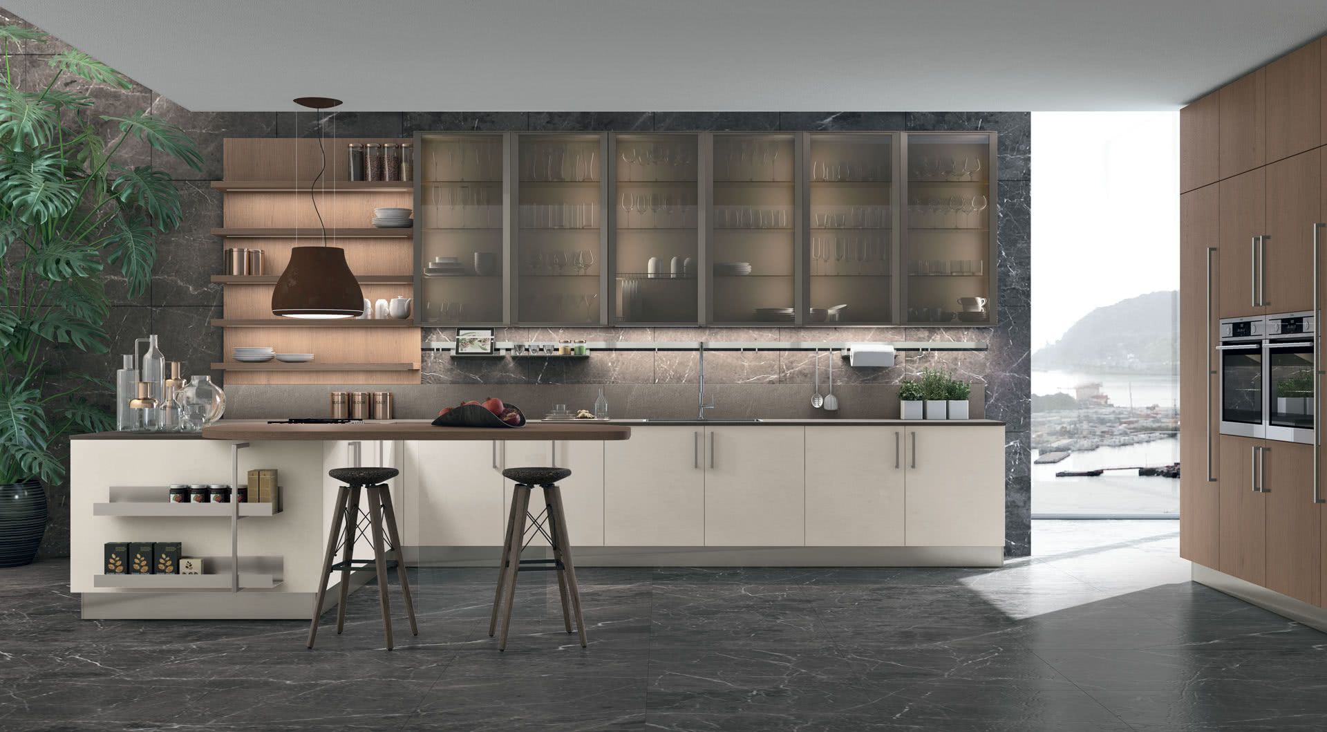 Clover cucina moderna LUBE