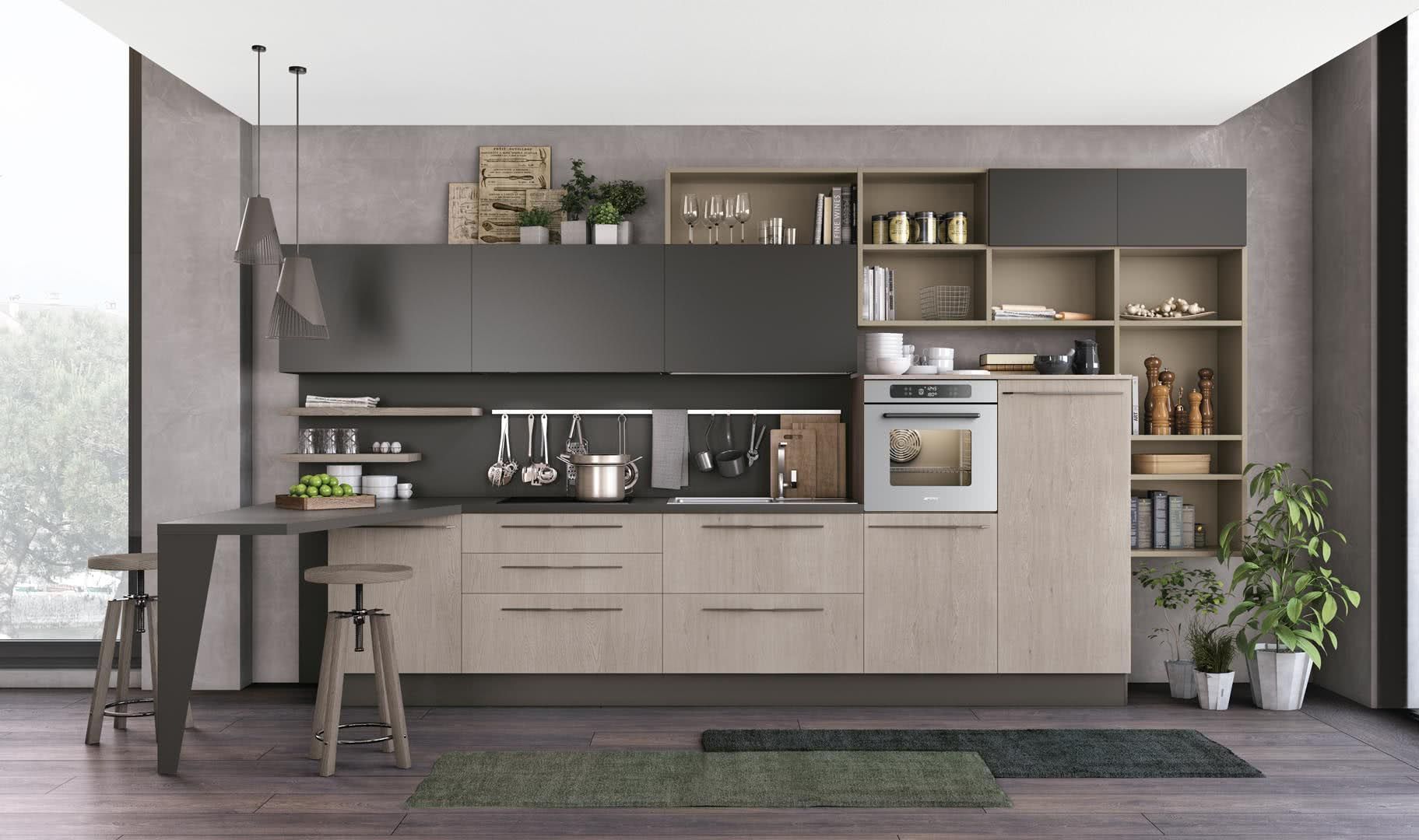 Clover cucina moderna LUBE