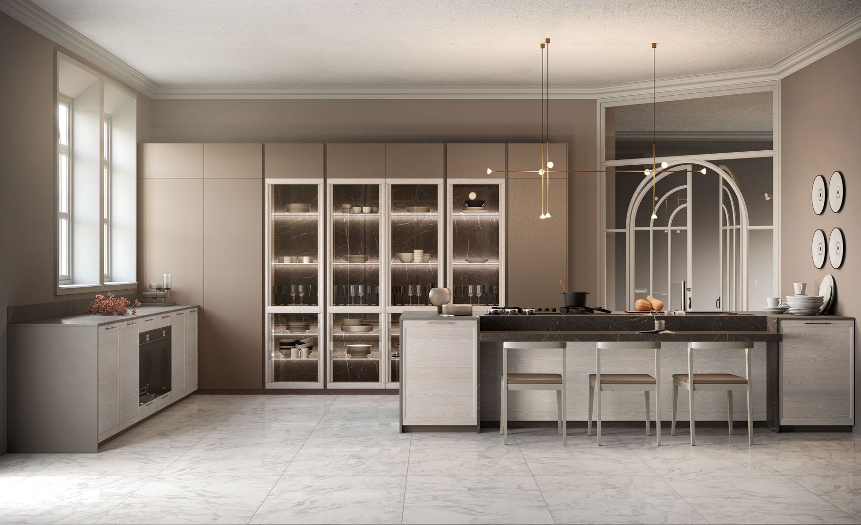 Flavour cucina classica contemporanea LUBE