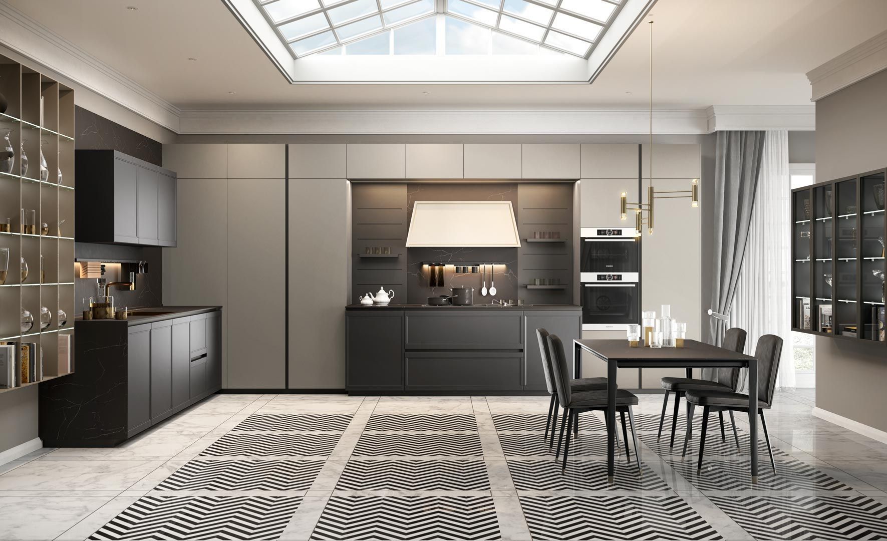 Flavour cucina classica contemporanea LUBE