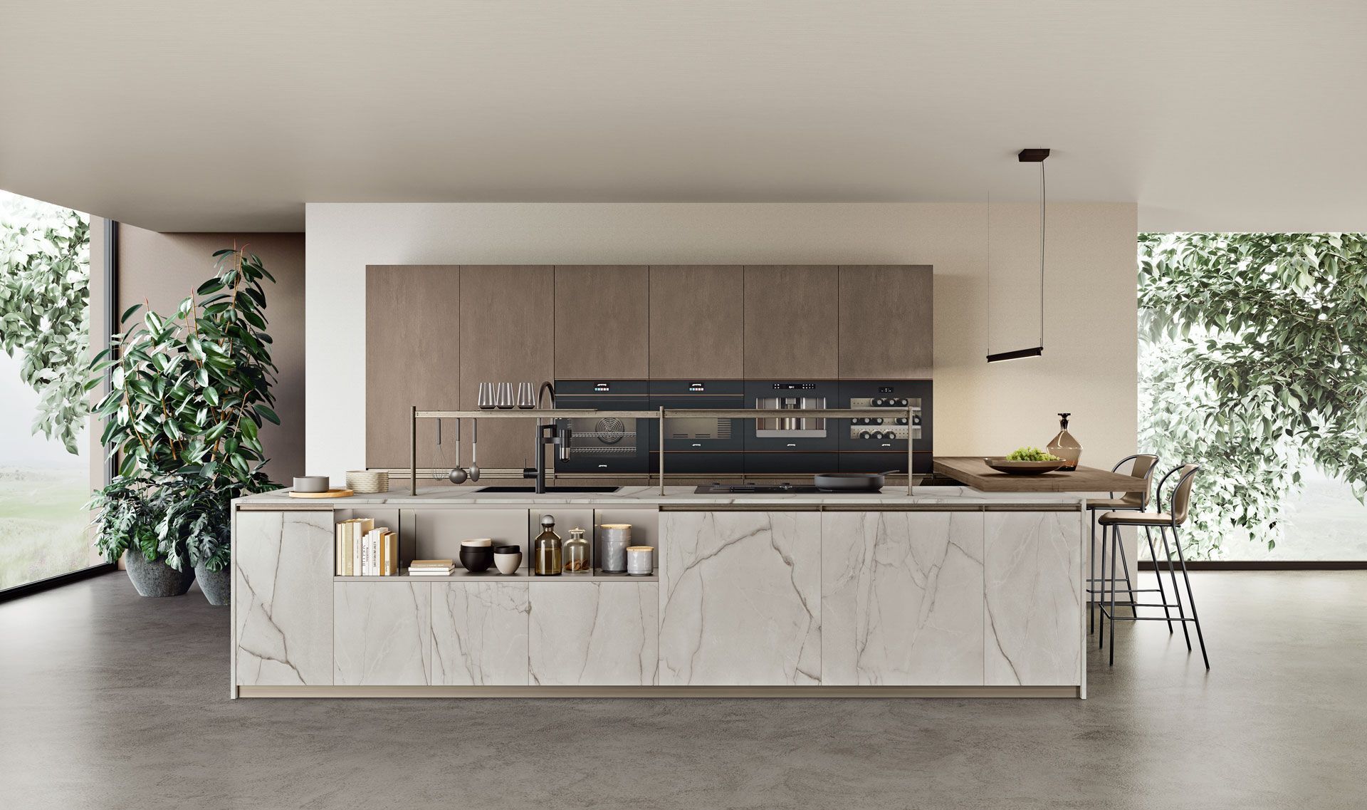 Immagina cucine moderna LUBE