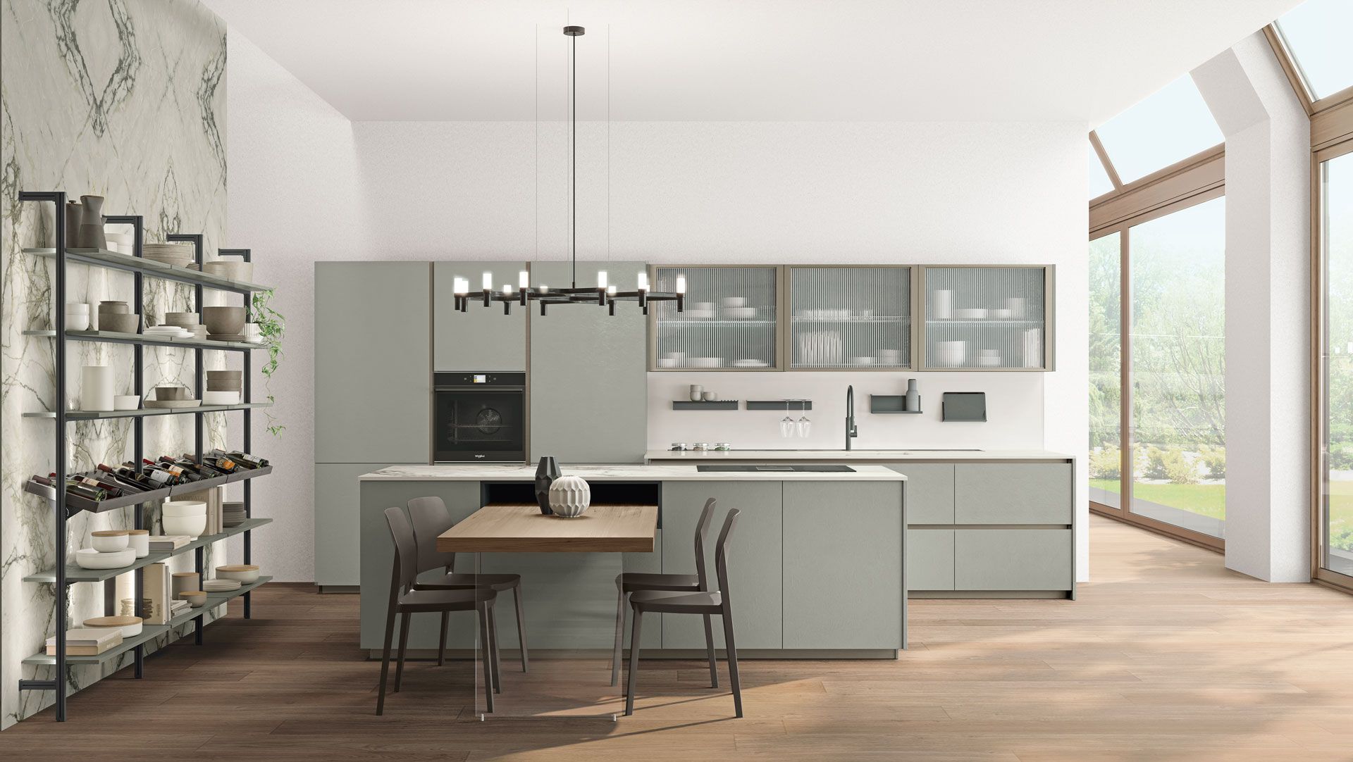 Immagina cucine moderna LUBE