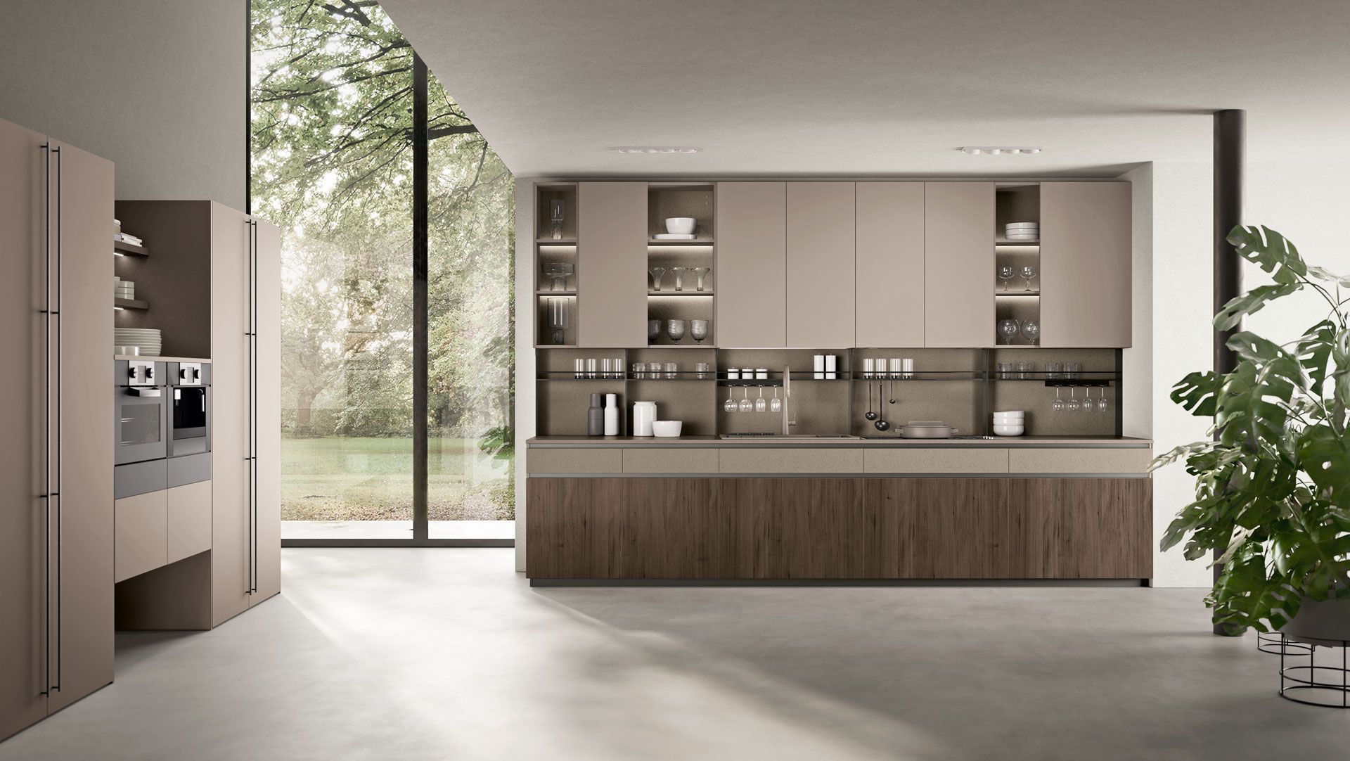 Immagina cucine moderna LUBE