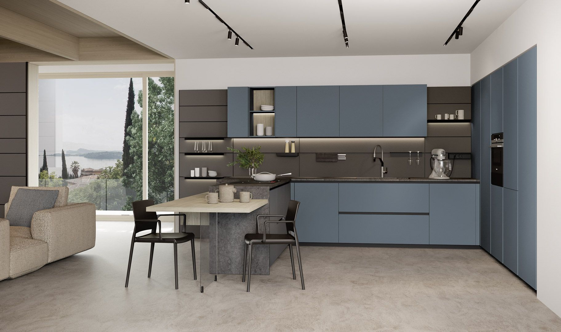 Immagina cucine moderna LUBE