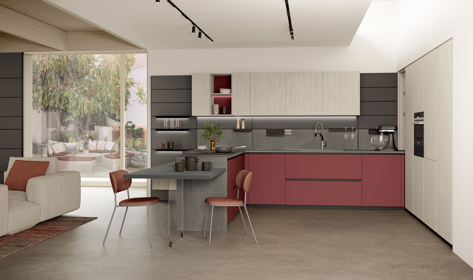 Immagina cucine moderna LUBE