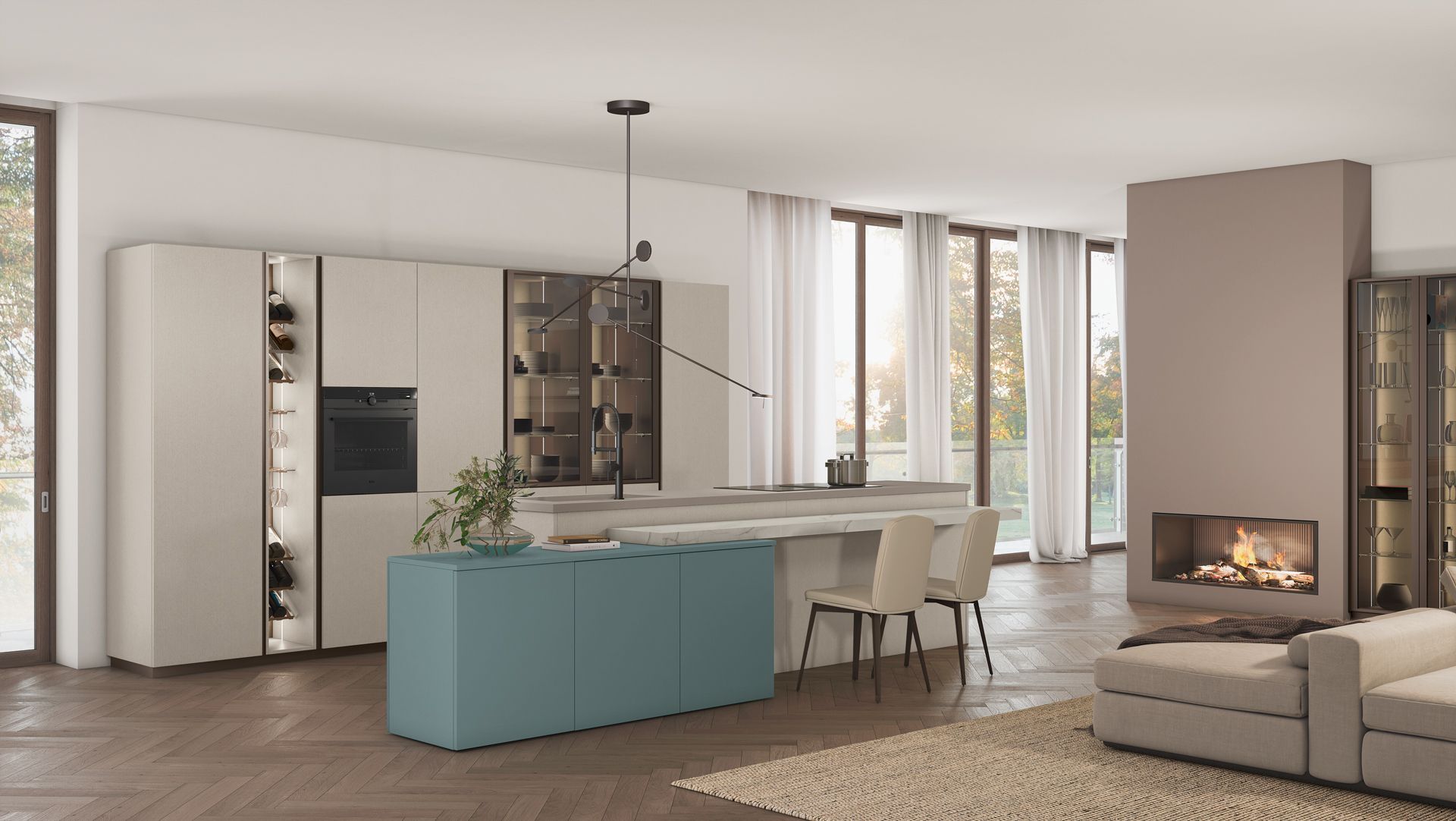 Immagina cucine moderna LUBE