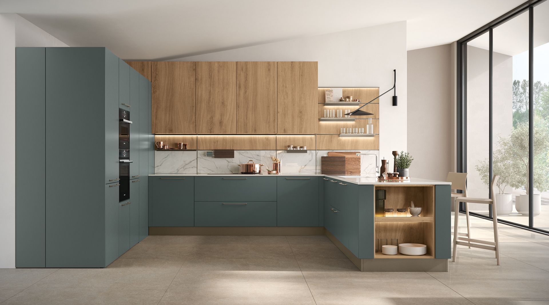 Immagina cucine moderna LUBE