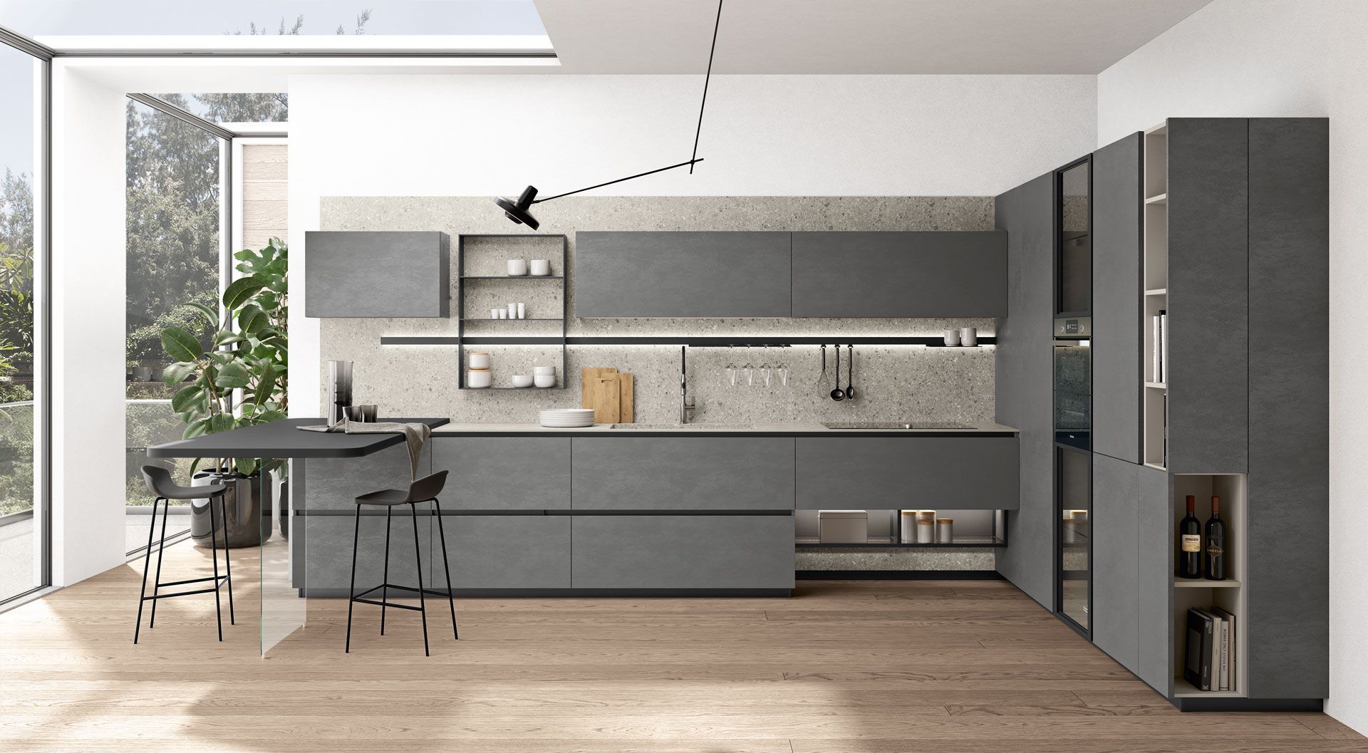Immagina cucine moderna LUBE