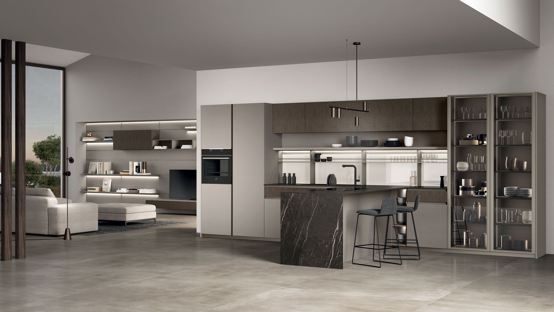 Immagina cucine moderna LUBE