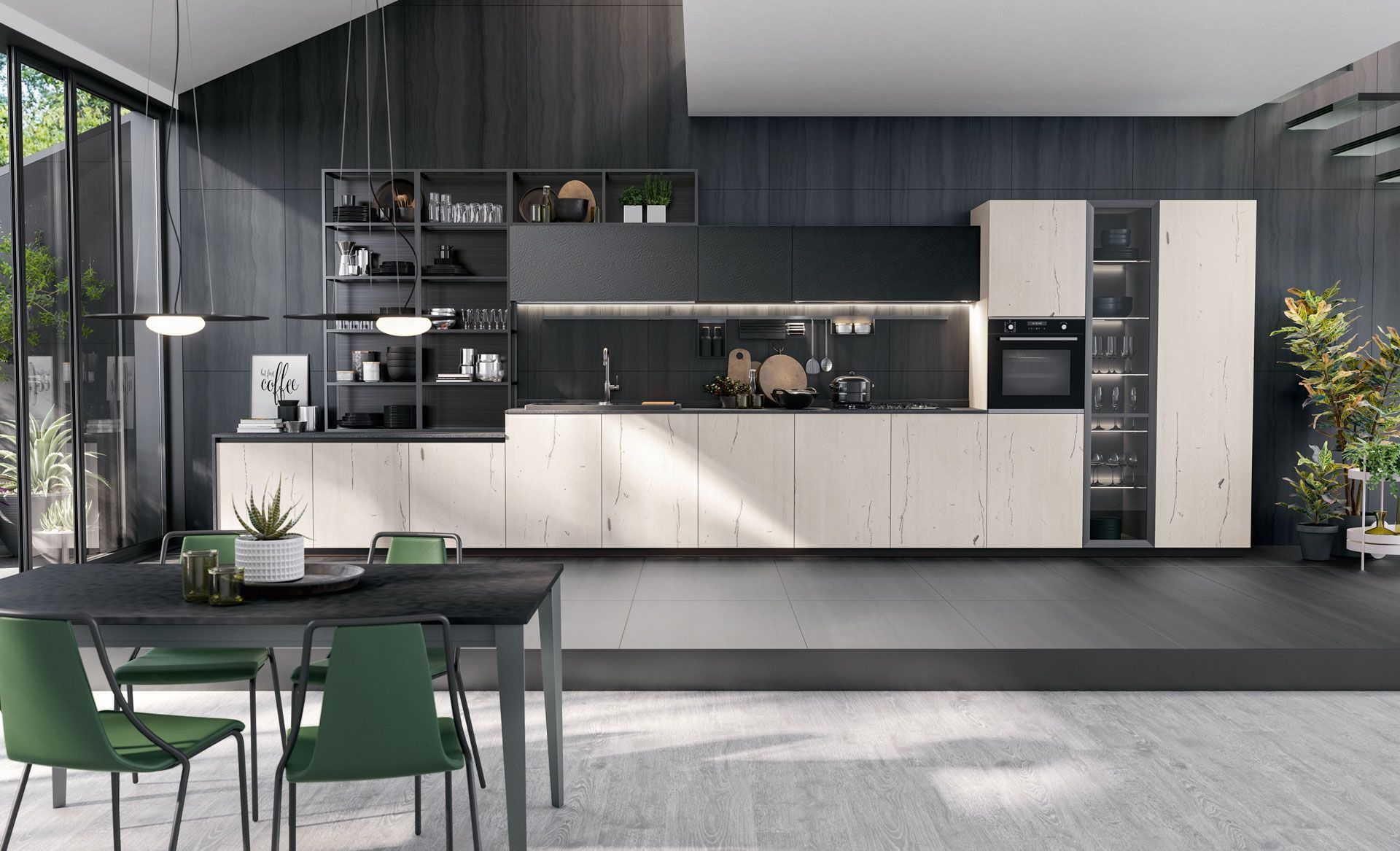 Oltre - cucina moderna lube