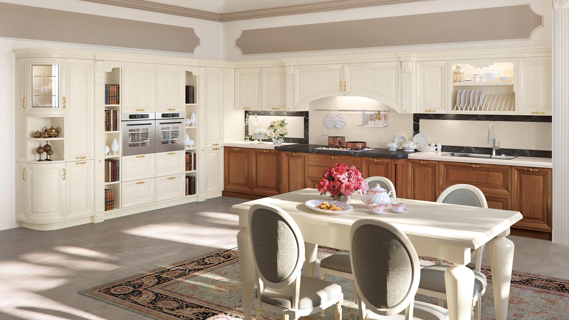 Pantheon cucina classica contemporanea LUBE