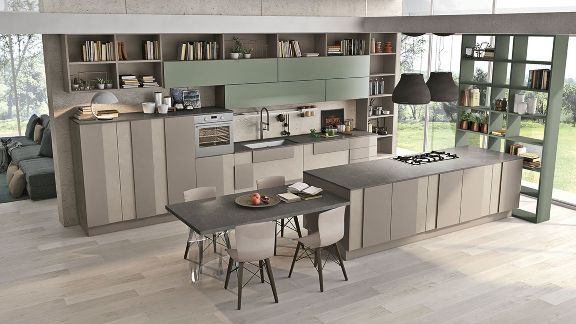 Creativa cucina moderna LUBE