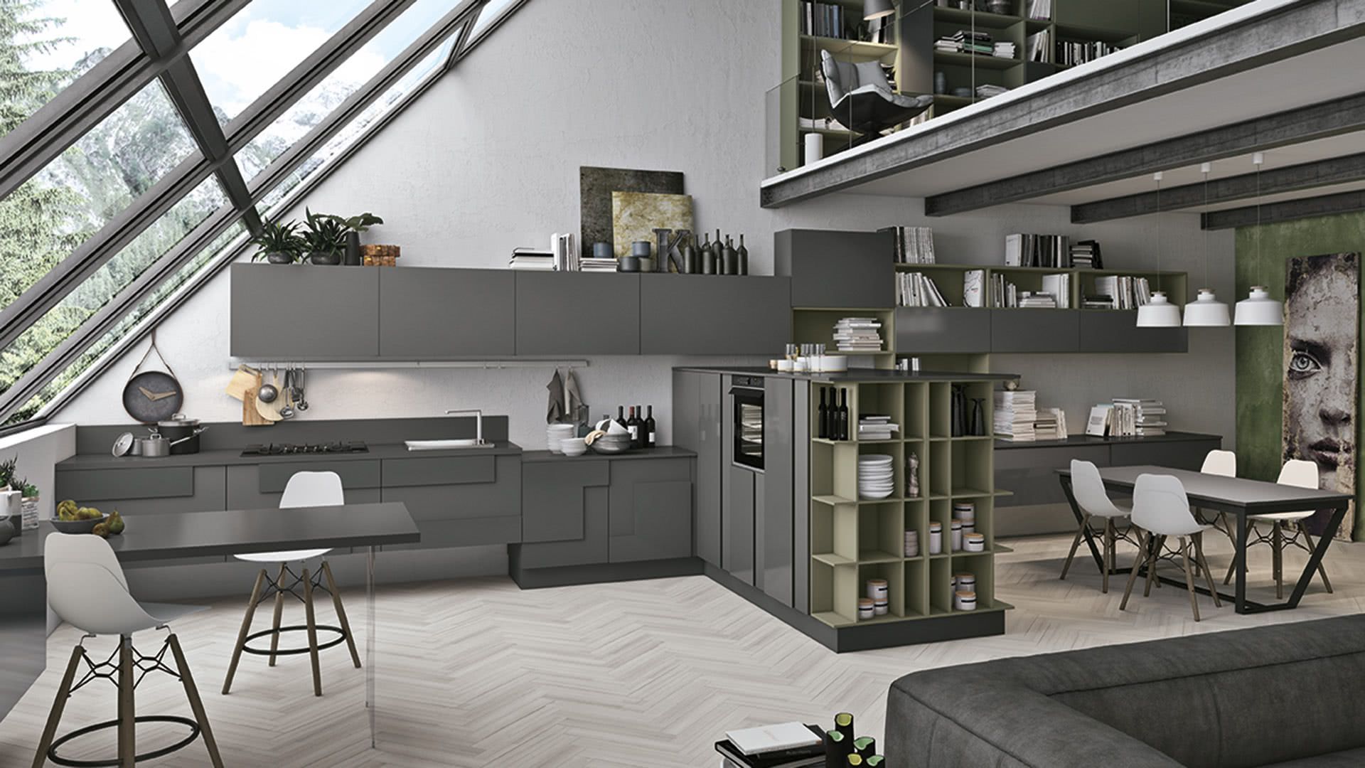 Creativa cucina moderna LUBE