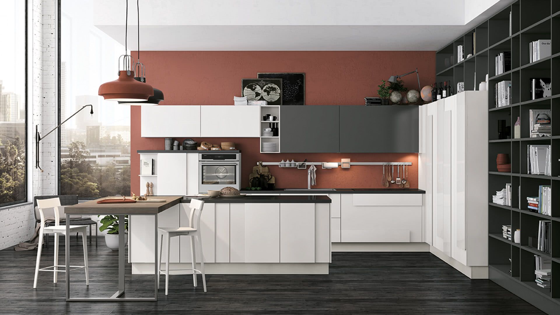 Creativa cucina moderna LUBE
