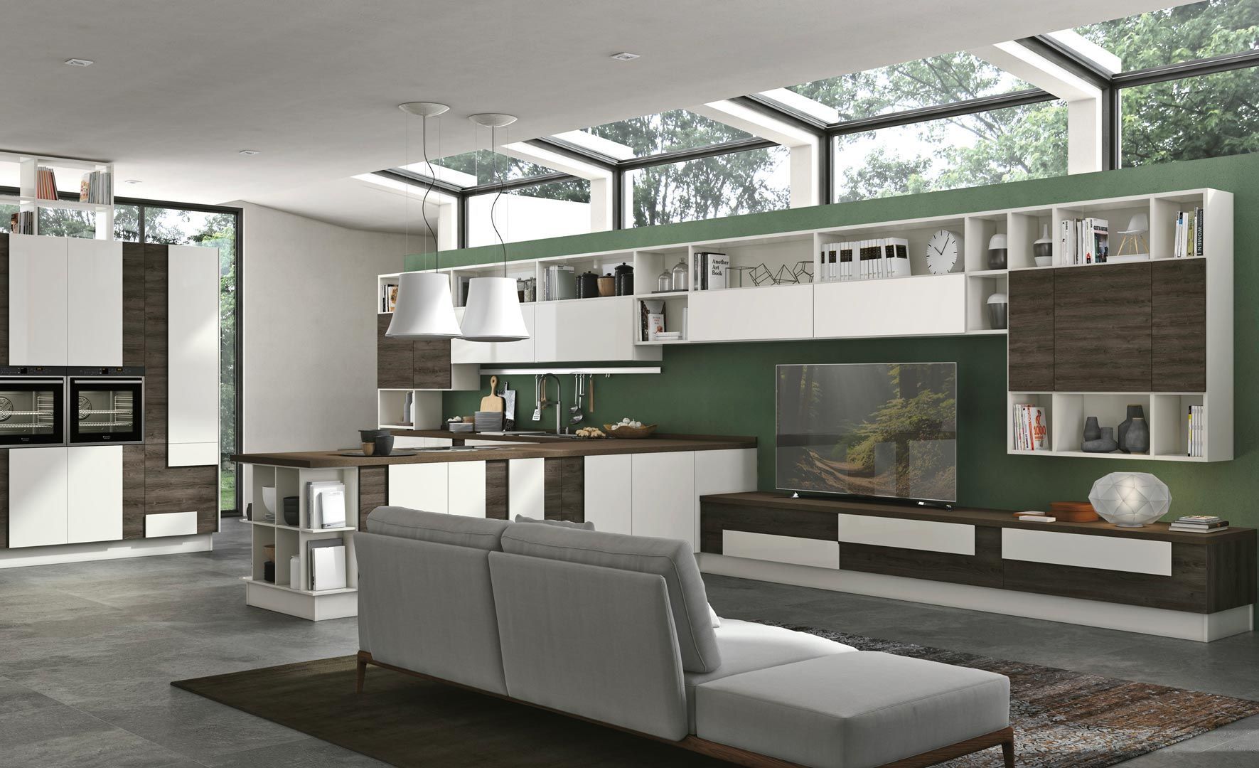Creativa cucina moderna LUBE