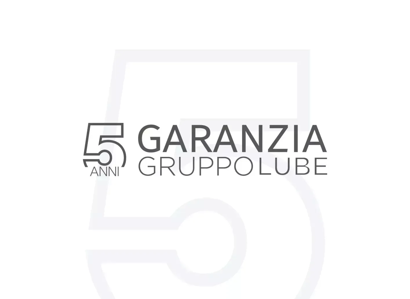 5 anni di garanzia GRUPPO LUBE
