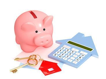 piggy bank and calculator image