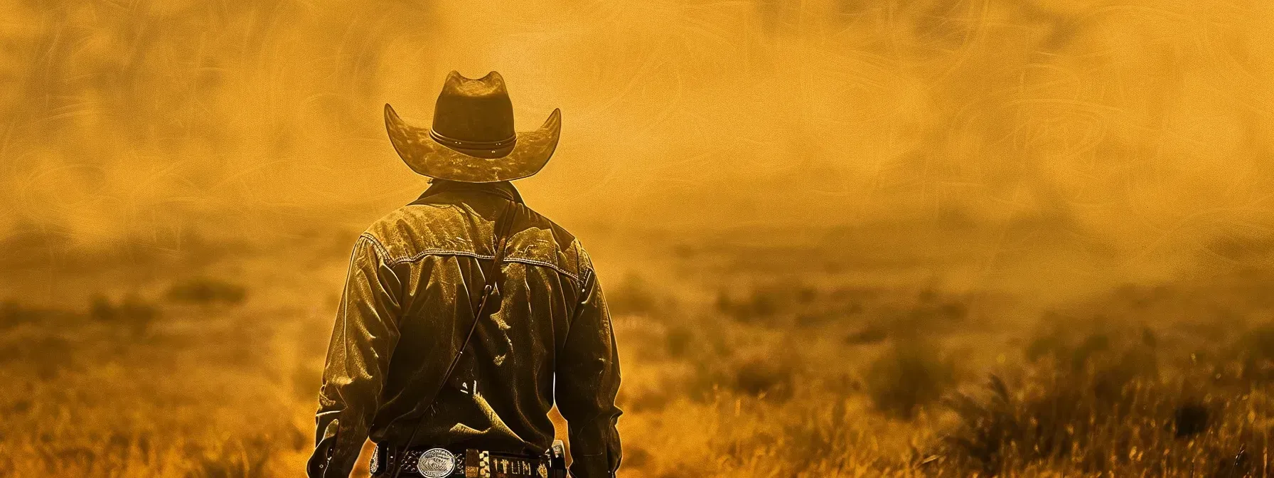 Cowboy staring down the SEO in oakdale