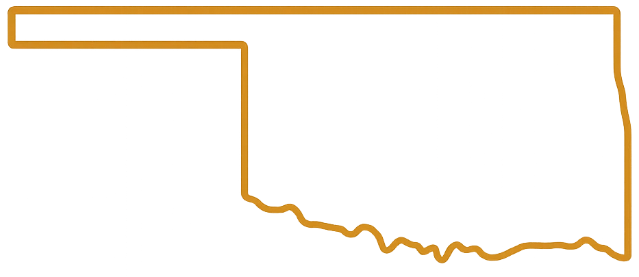 Oklahoma outline logo