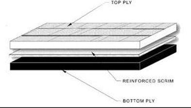 A black and white diagram of a piece of plywood.