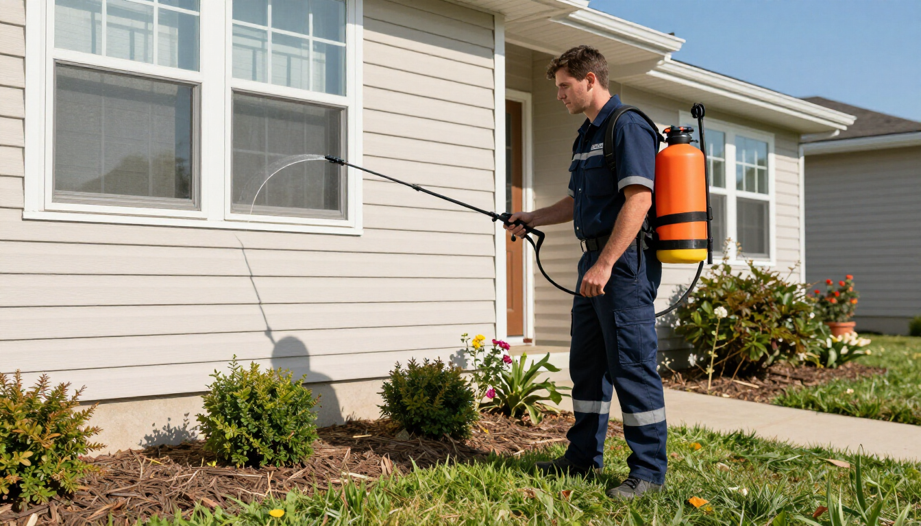 Control de plagas preventivo en exteriores