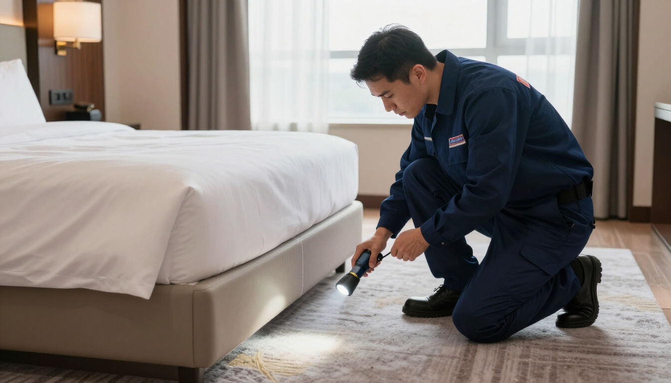 Inspección profesional de hotel