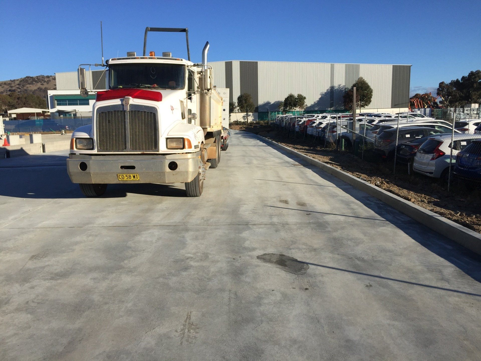 Tip Truck on Site - Building & Excavation in Narromine, NSW