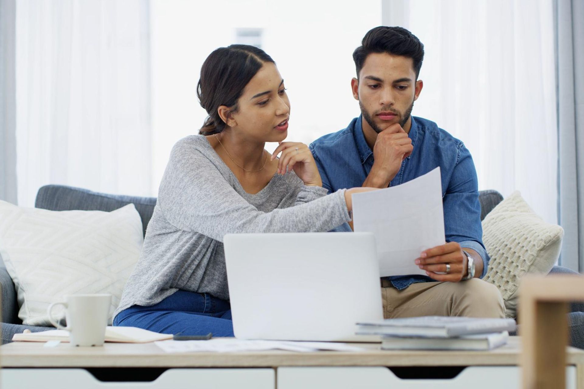 reviewing house inspection report findings