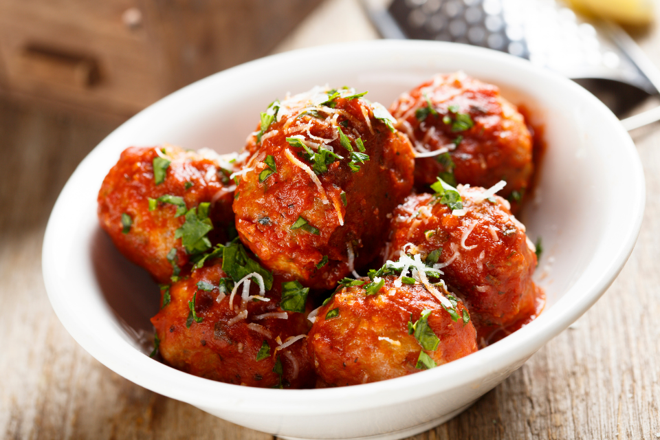 Meatballs Dinner