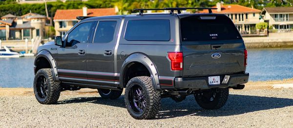 Grey Pick Up Truck — Ogden, UT — Sam T Evans Pickup Cover & Trailer Sales