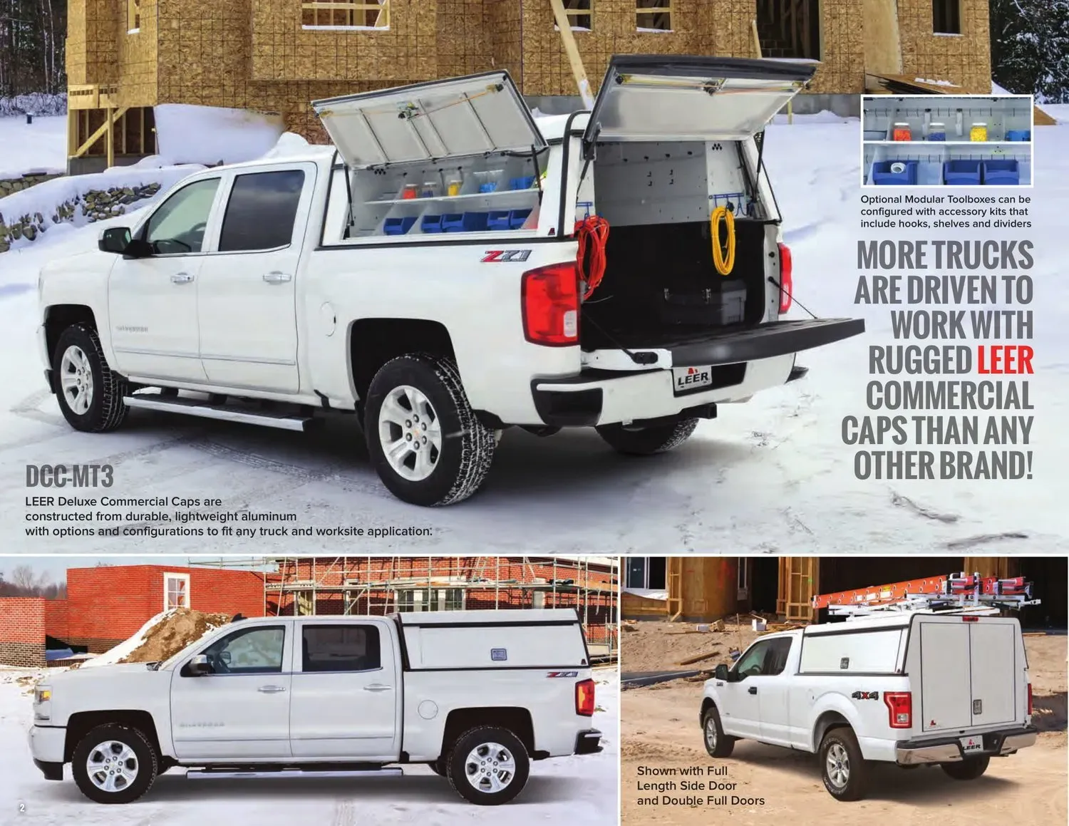 White Pick Up Truck — Ogden, UT — Sam T Evans Pickup Cover & Trailer Sales