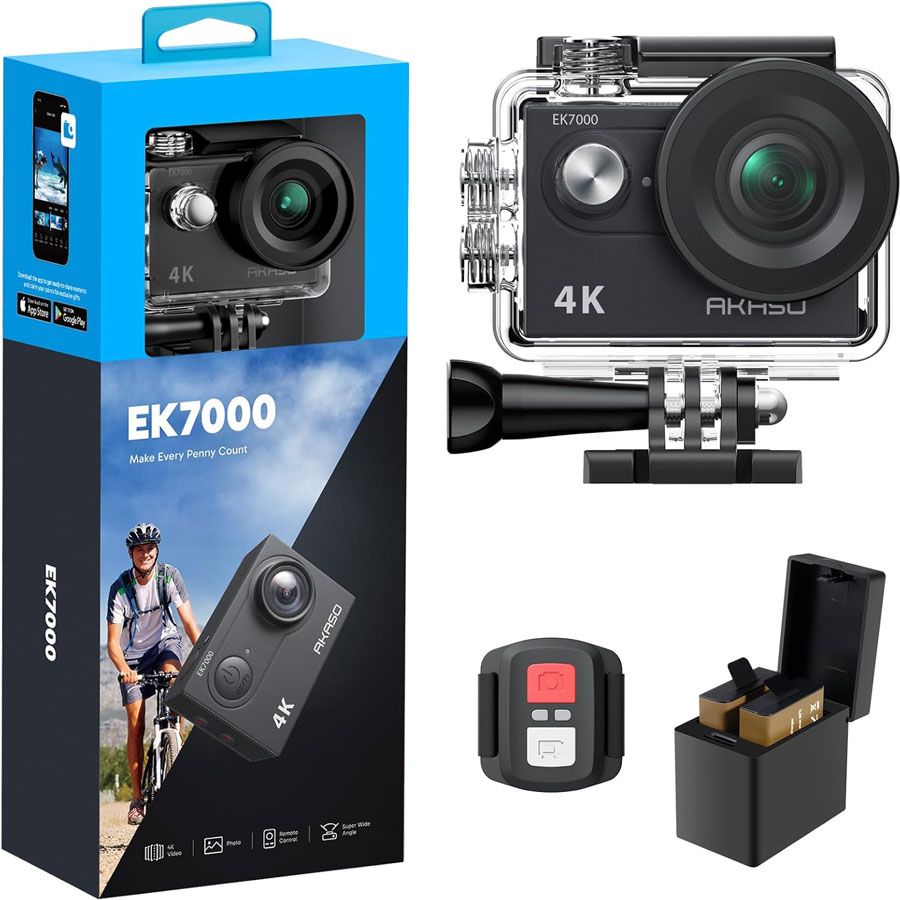 holiday gift for couples who love to camp and being outdoors need a waterproof camera to capture their outdoor hiking and camping activities