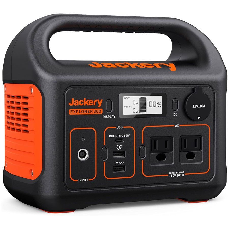 Portable power station for outdoor camping and a great christmas or birthday gift for couples or loved one who love outdoor camping
