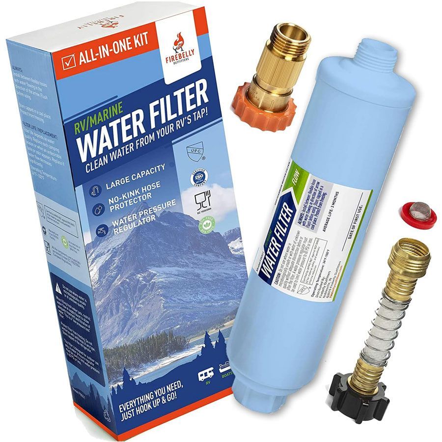 marine and rv trailer camper carbon water filter essential to those new to rv camping