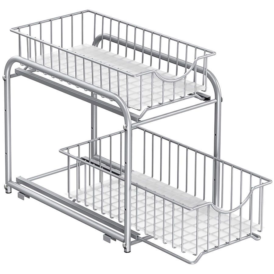 rv camper kitchen space saver under cabinet metal pullout drawers perfect for rv camping beginners