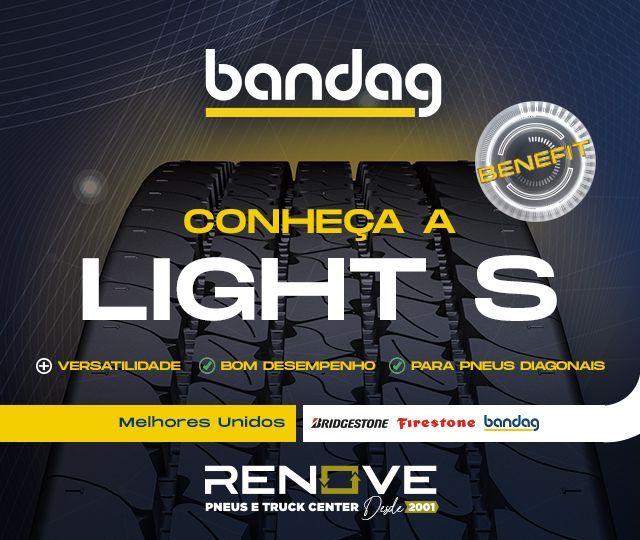 Conheça a Light's da bandag na Renove Pneus