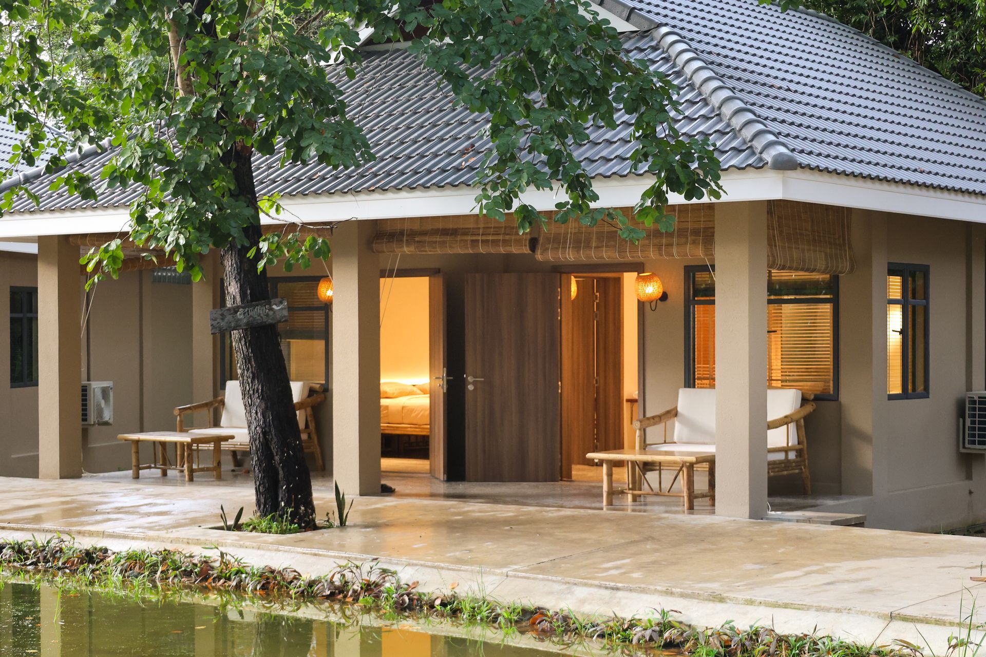 View of the room outside