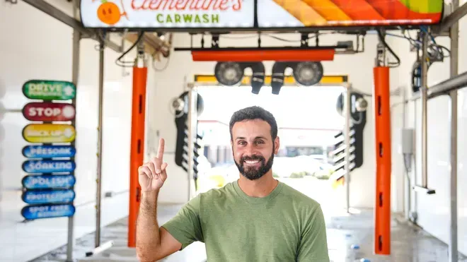 Introducing Clementine's Car Wash in La Grange, the family's exciting new venture.