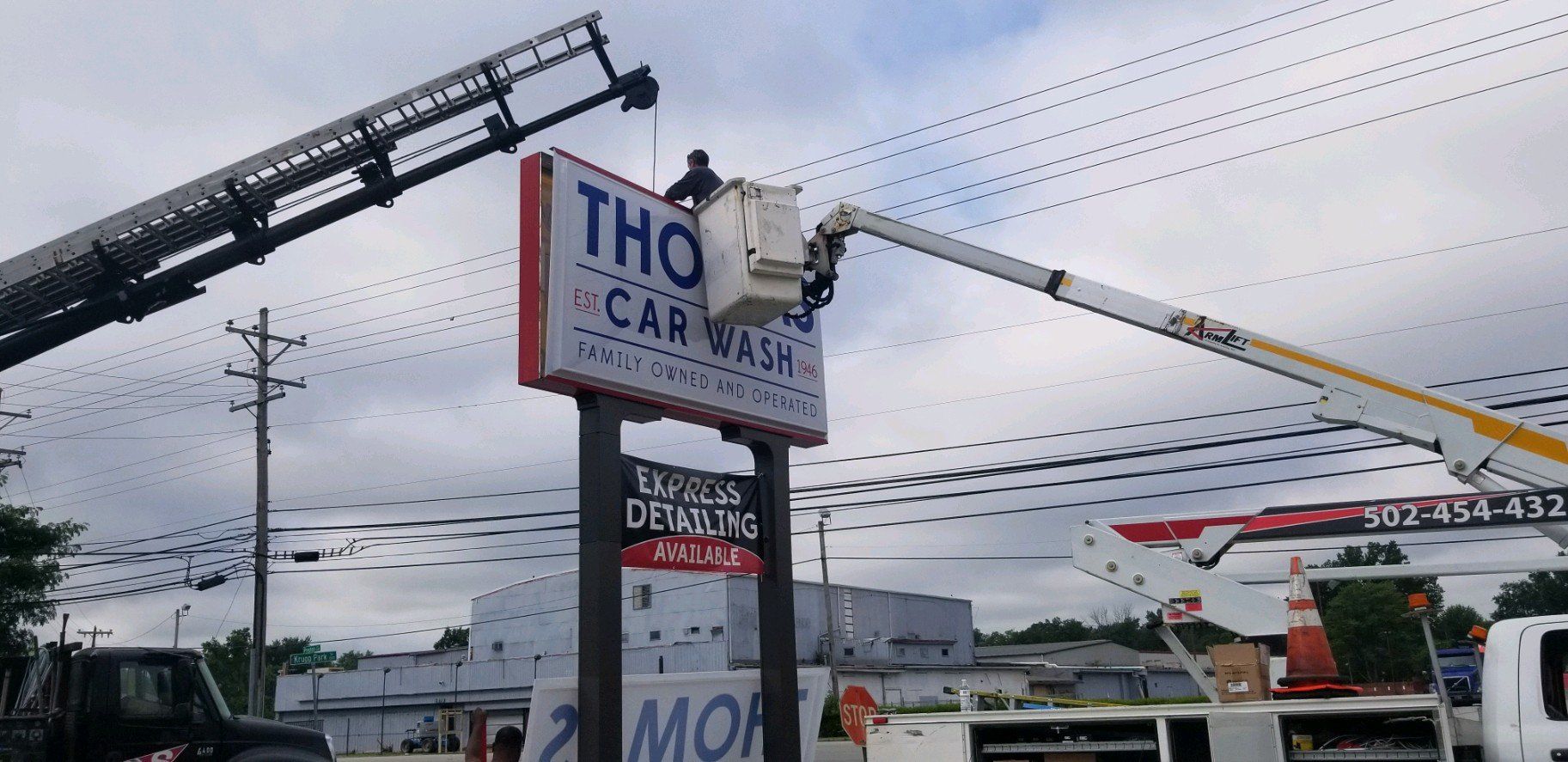 Building a new Thomas Car Wash
