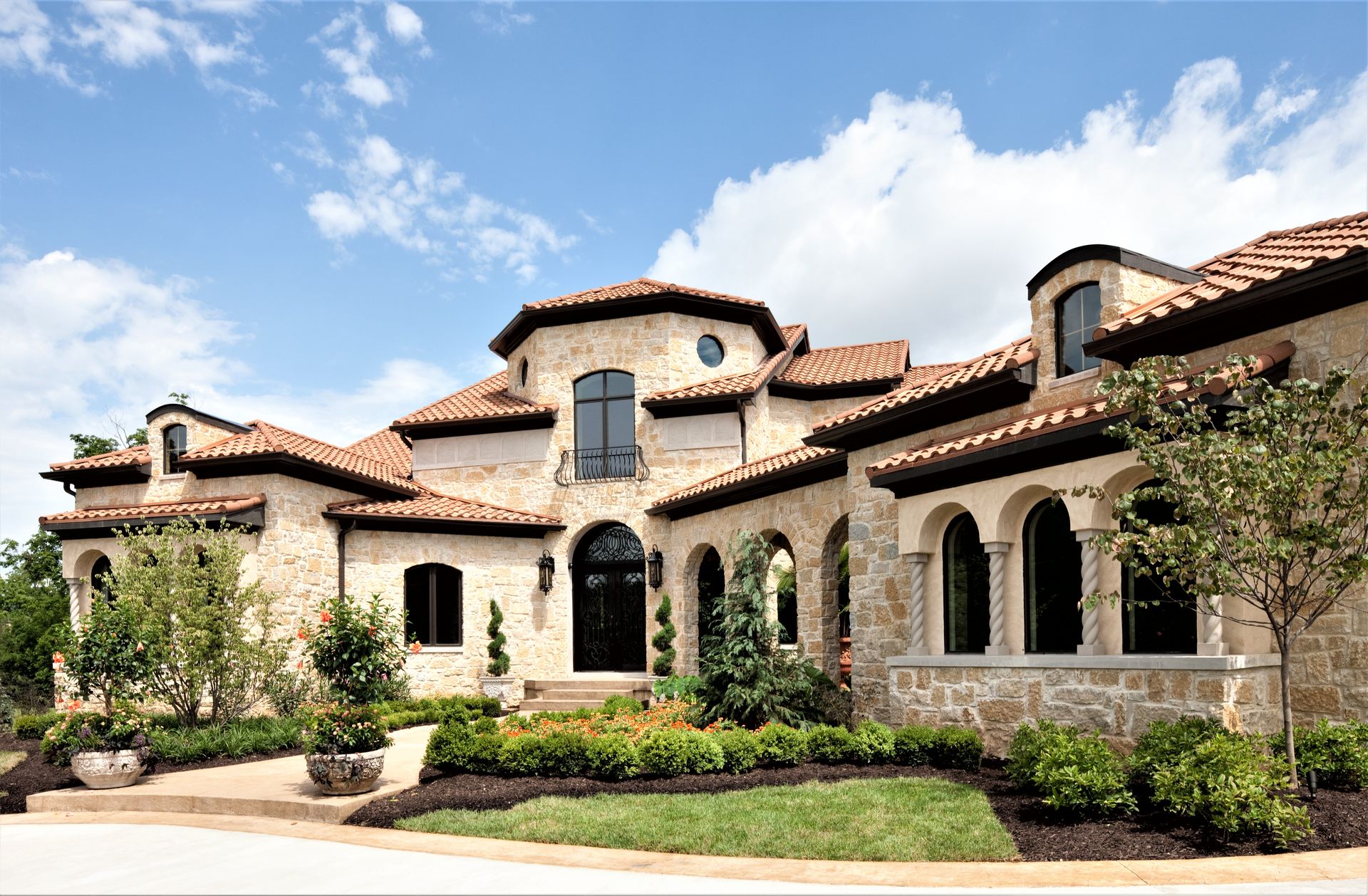 MediterraneanTuscan Carmel, IN Goldberg Design Group